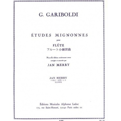 Etudes mignonnes Op.131 pre priečnu flautu