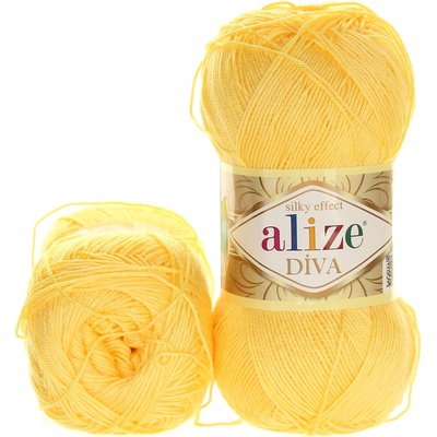 Alize Diva světle žlutá 187