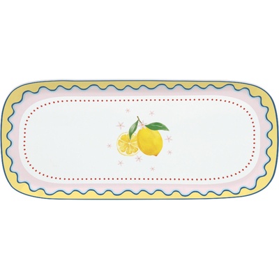 Easy Life Podnos na koláče Fruit Mania 40 x 17,5 cm