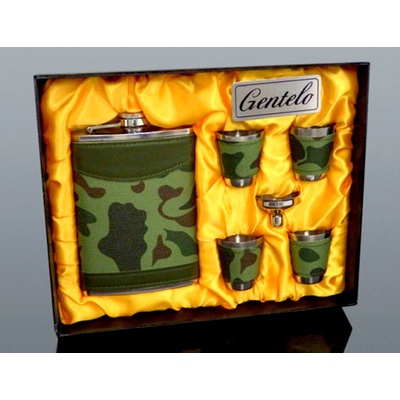 Ploskačka s pohárikmi Camouflage