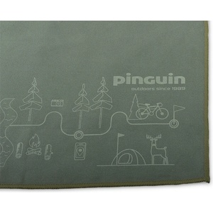 Pinguin Кърпа Pinguin Micro Map 60 x 120 cm, сива (677287)