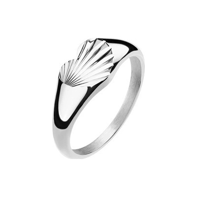 Šperky4U Ocelový prsten se srdíčkem OPR1943