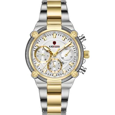 Kademan Дамски часовник kademan - Сребристо / Златисто kp14686 (14686)