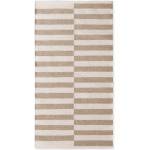 Hanse Home Бял/светлокафяв двустранен/ръчно изработен вълнен килим 80x150 cm Vika - Hanse Home (106469-80x150)