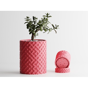 Декоративна саксия Nevada розов