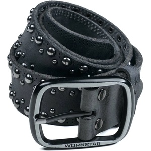 WORNSTAR колан WORNSTAR - Barricade Leather - Black Chrome - WSBLT-BARK
