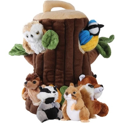 The Puppet Company Комплект кукли за пръсти за куклен театър, The Puppet Company - Къща в дървото (PC004505)