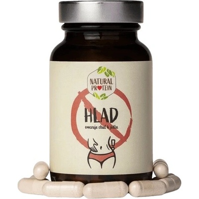 NaturalProtein Hlad potlačenie chute do jedla 60 kapsúl