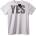 NOONEBRAND Тениска Дизайн с текст ДА - XS, White