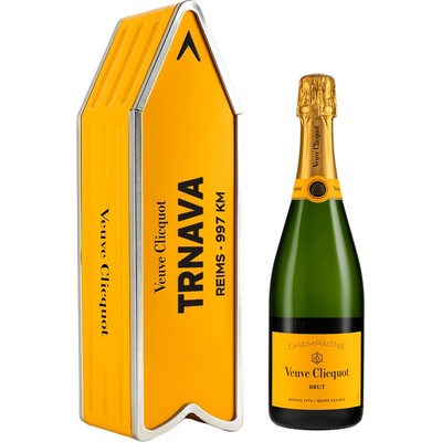 Veuve Clicquot Brut Yellow Label Arrow TRNAVA 12.5%, 0.75 l (čistá fľaša)
