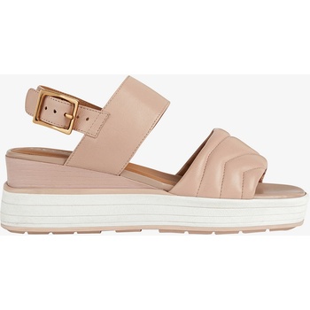 Geox Старорозови дамски кожени сандали с клин Geox Rosita Geox | Rozov | ЖЕНИ | 37