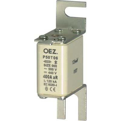 OEZ OEZ:06652 Pojistková vložka pro jištění polovodičů P50T06 50A gR Un 690 V a.c./440 V d.c., gR - charakteristika pro jištění