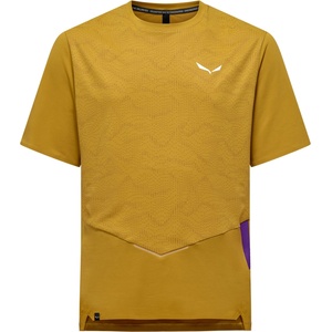 Salewa Мъжка спортна тениска Salewa Pedroc Tech Dry T-Shirt Sport shirt - Olive Oil - размер 48 (EU) (216-8515-0212)