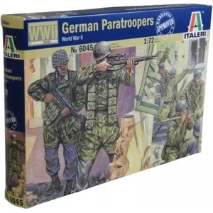 Italeri Italeri: Немски парашутисти от Втората световна война, 1: 72 (6045s)