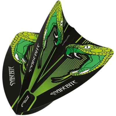 Šipky Red Dragon Freestyle Peter Wright Snakebite, zelené