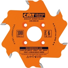 CMT Kotouč lamelovací pro lamelové spoje D100x3,96 d22 Z6 HM střídavý zub