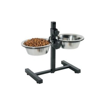 Zolux Miska stojan nastavitelný 2 misky pes 0,7 L