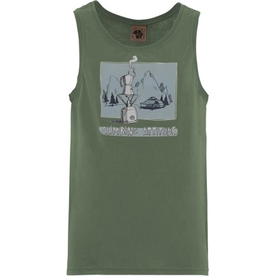 E9 Мъжки потник с широка презрамка E9 1Caffe Tank top - Agave - размер L (216-0567-0514)