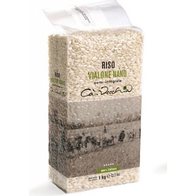 Ca'Vecchia ryža Vialone nano celozrnná 1 kg