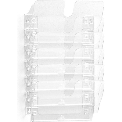 EDITION, Stojan na prospekty 6x A4 na šířku, transparentní – Hledejceny.cz