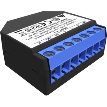 Shelly Двойно Wi-Fi реле Shelly - 2.5'', черно/синьо (6240005)