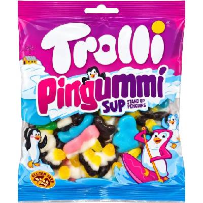 Trolli gumový cukrík Pingummi, bezlepkové 100 g