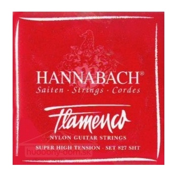 Hannabach 827 SHT Flamenco - nylonové struny pro klasickou...