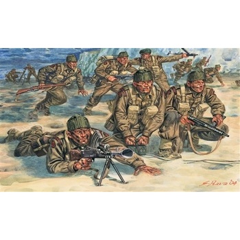 WWII BRITISH COMMANDOS 1:72