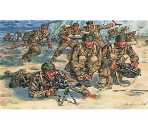 WWII BRITISH COMMANDOS 1:72