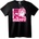 NOONEBRAND Тениска щастливо аниме момиче - 2XL, Black