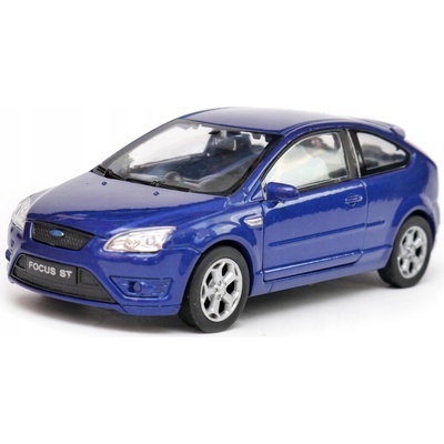 WELLY FORD FOCUS ST MODRÝ NOVÝ KOVOVÝ MODEL 42378 1:34
