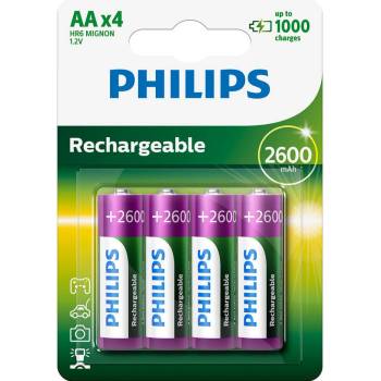 Philips multilife aa 4 БЛИСТЕРА nimh 2600 (r6b4b260/10)
