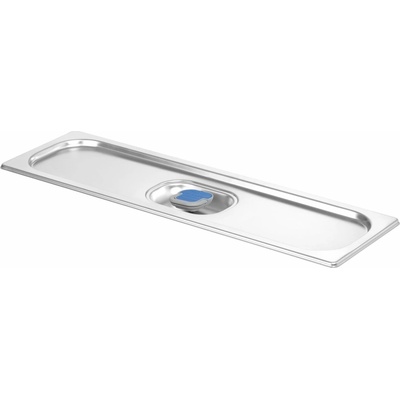 Veko na GN nádobu s farebnými klipmi, HENDI, Profi Line, GN 2/4, 530x162x(H)8mm