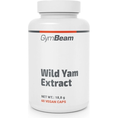GymBeam Smldinec chlpatý Wild yam extrakt 60 kapsúl