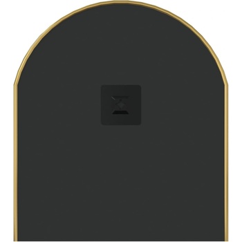 Image 1 of vidaXL Стенно огледало злато 80x35 см овално (348199)