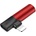 Baseus Lightning & Audio Adapter, в червено (CALL43-91)