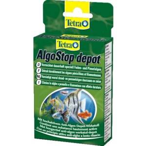 Tetra algostop depot ТАБЛЕТКИ ПРОТИВ АЛГИ 12 таблетки
