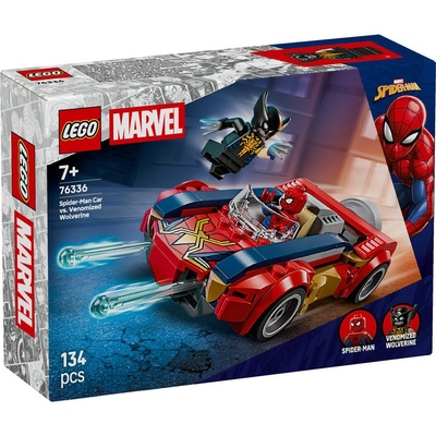 LEGO® Marvel - Spider-Man Car vs. Venomized Wolverine (76336)