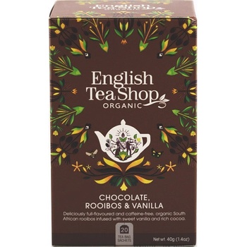 English Tea Shop Čokoláda rooibos & vanilka 20 sáčků