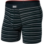Saxx Мъжко синтетично термобельо Saxx Vibe Xtra Boxer Brief Fly Synthetic base layer - Black Coast Stripe (014-2279-0412)