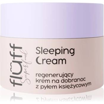 Fluff Superfood Sleeping Cream нощен регенериращ крем Moonmilk 50ml