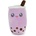 Barrado Kawaii bubble tea лилава плюшена играчка 22см (16002494)