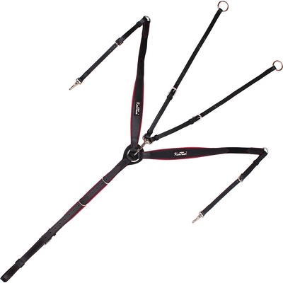 Kentaur Poprsník pro koně NAPOLI CL Modrá Černá + stříbrné kování – Zboží Mobilmania