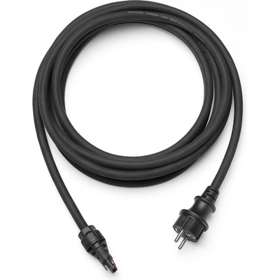 Stream BKW to AC Cable 5m - свързващ кабел за EcoFlow Stream Microinverter (2025) към ел. мрежата (черен)