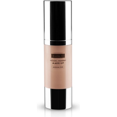 Caltha Pečující hedvábný make-up medium pink 30 ml