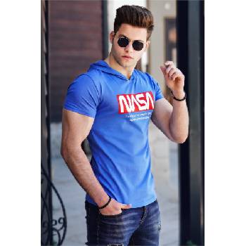 Madmext Мъжка тениска 4629 - Синя 288117 (288117_Синьо)