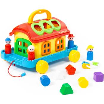Polesie Toys Къща сортер Fairy House (на колелца) 48769