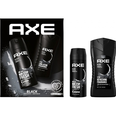 Axe Black deodorant spray 150 ml + sprchový gél 250 ml darčeková sada