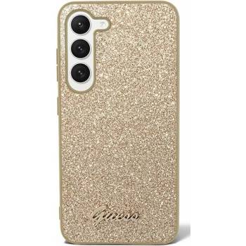 GUESS GUHCS24MHGGSHD S24+ S926 gold hardcase Glitter Script (GUHCS24MHGGSHD)