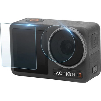 Sunnylife Протектор от закалено стъкло Sunnylife за OSMO Action 3, за дисплей и обектив (OA3-BHM495)
